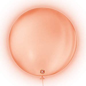 BALAO 5 NEON LARANJA CITRICO C/25 UNIDADES