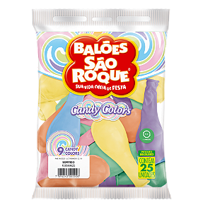 BALAO 5 NEON SORTIDO C/25 UNIDADES
