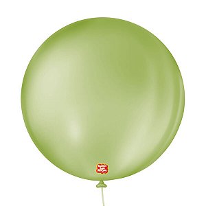 BALAO LISO 5 REDONDO VERDE EUCALIPTO C/50 UNIDADES