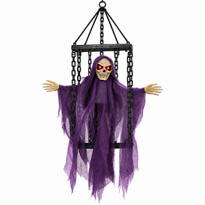 MUMIA FANTASMA C/LUZ SOM E MOVIMENTO HALLOWEEN