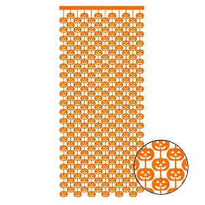 CORTINA HALLOWEEN ABOBORA 100 CM X 200 CM