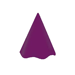 CHAPEU PAPEL LISO ROXO C/8 UND