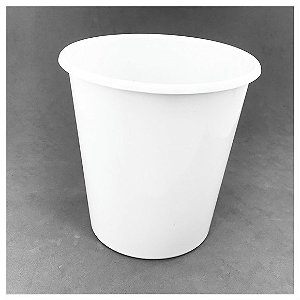 BALDE PIPOCA BRANCO 1 LITRO