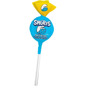 PIRULITO SMURFS TUTTI FRUTTI 120G