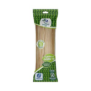 ESPETO DE BAMBU 180X3MM C/50 UND