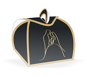 BEM CASADO CASAMENTO PRETO C/ DOURADO 12