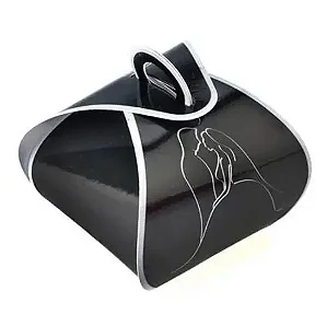 BEM CASADO CASAMENTO PRETO C/ PRATA 12