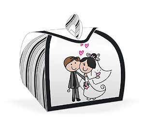 BEM CASADO CASAMENTO NOIVOS MORENOS C/12