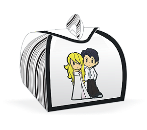 BEM CASADO CASAMENTO NOIVOS LOIROS C/12