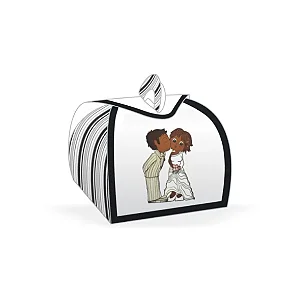 BEM CASADO CASAMENTO NOIVOS NEGROS C/12