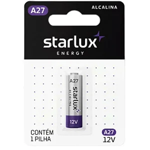 BATERIA ALCALINA 12V A27 STARLUX ENERGY UND
