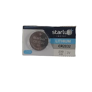 BATERIA LITHIUM CR2032 3V STARLUX ENERGY UND