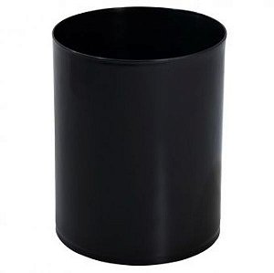 CESTO DE LIXO H30 SEM TAMPA PRETO