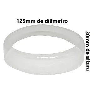 LACRE 125X30MM TRANSPARENTE PACOTE COM 100 UNIDADES