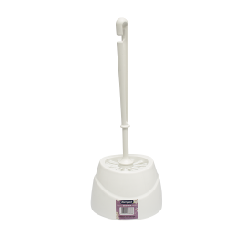 ESCOVA LIMPEZA SANITARIA COM BASE BOMPACK - BRANCA