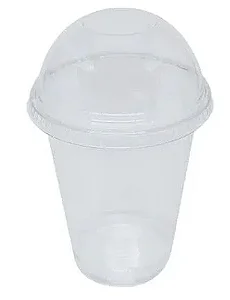 COPO CRYSTAL BELLO 200ML COM TAMPA BOLHA C/20 UNIDADES