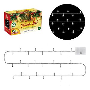 PISCA 100LED BRANCO FRIO 127V