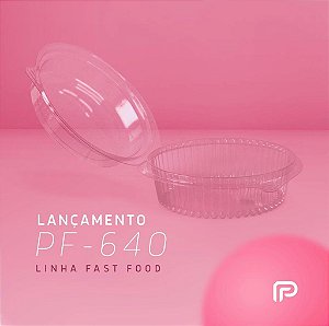 PF 640 BANDEJA PET ARTICULADA C/300 UND