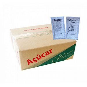 SACHE ACUCAR 5GR CX C/1000 UNIDADES
