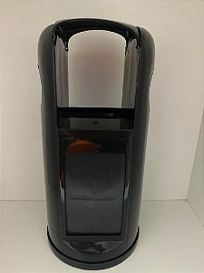 PORTA GUARDANAPO / CANUDO BI-UTIL COR PRETA