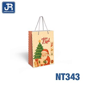 SACOLA NATAL 30X16X30CM NT343