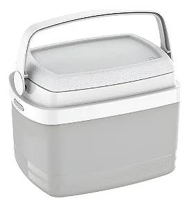 CAIXA TERMICA 5 LITROS CINZA