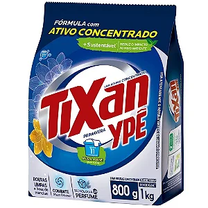 LAVA ROUPAS EM PO TIXAN PRIMAVERA 800G