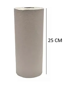 BOBINA PAPEL HD 25CM ROLO UND