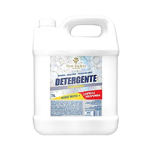 DETERGENTE NEUTRO SPUMA NEW HALLIVE 5 LITROS