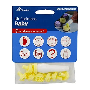 KIT CARIMBOS BABY AMARELO