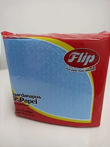 GUARDANAPO 20X21 AZUL CLARO C/50 UND