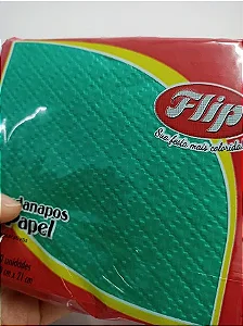 GUARDANAPO 20X21 VERDE ESCURO C/50 UND