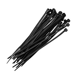 ABRACADEIRA NYLON PRETA 2,5X140MM C/100 UND