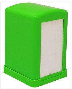 PORTA GUARDANAPO SNACK VERDE