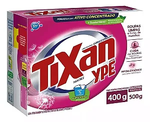 LAVA ROUPAS EM PO TIXAN MACIEZ 400GR