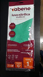 LUVA NITRILICA MULTIUSO G8 VERDE 33CM 1 PAR
