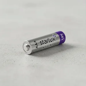 PILHA ALCALINA PEQUENA AA STARLUX ENERGY UNIDADE