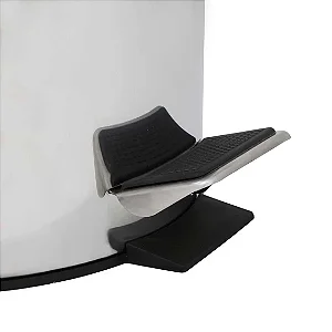 LIXEIRA INOX 12 LITROS COM PEDAL