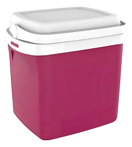 CAIXA TERMICA TROPICAL 22 LITROS ROSA COM ALÇA
