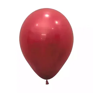 BALAO 16 UNIQ VERMELHO JASPE C/10 UND