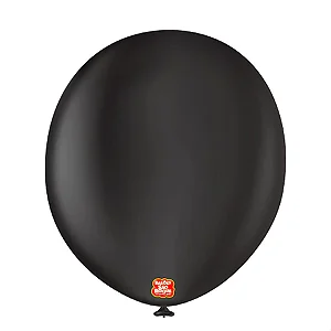 BALAO LISO 16 REDONDO PRETO EBANO C/10 UND