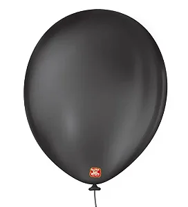 BALAO LISO 11 REDONDO PRETO EBANO C/25 UNIDADES