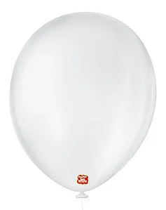 BALAO LISO 11 REDONDO BRANCO POLAR C/25 UNIDADES