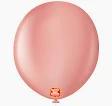 BALAO LISO 16 REDONDO ROSE C/10 UND