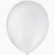 BALAO LISO 16 REDONDO BRANCO POLAR C/10 UND