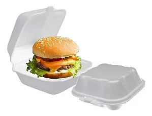 HAMBURGUEIRA CH002A BRANCA C/100