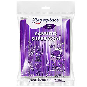 CANUDO 10MM SUPER ACAI SACHE ROXO C/100 UND