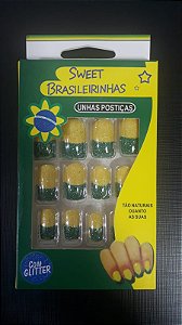 UNHAS POSTIÇAS BRASIL C/12 UND