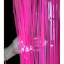 CORTINA METALIZADA ROSA NEON 2M