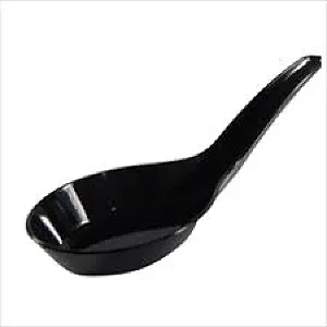 COLHER INDIANA PRETA C/25 UND